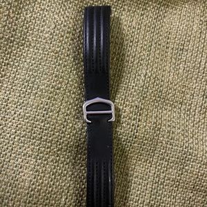 Cartier Roaster leather strap with S/S buckle.Used